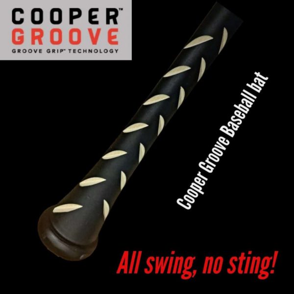 Groove Grip Wood Baseball Bat